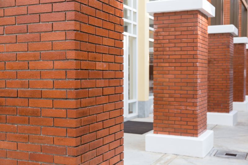 Restored Brick Columns