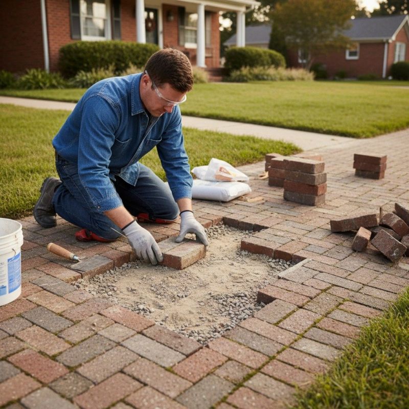 Signs Your Commercial Brick Or Stone Flatwork Needs Repair